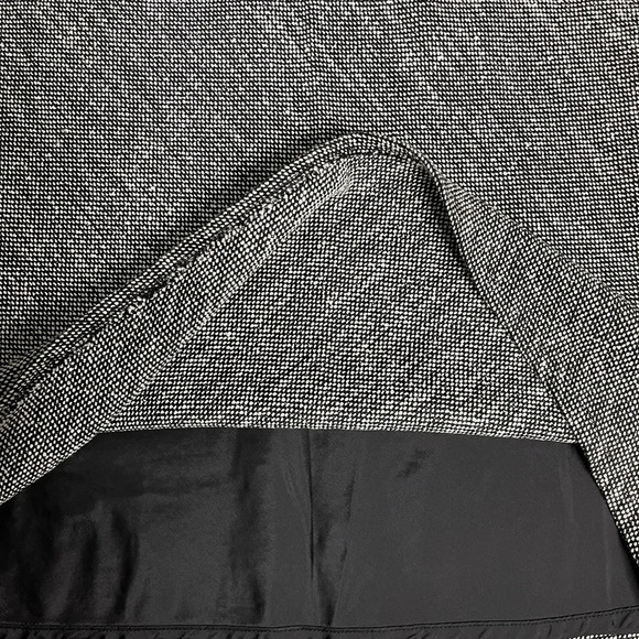 🛍️3/$40 Rafael Lined Straight Skirt  Maxi Black White Size Large NWT - Picture 5 of 9